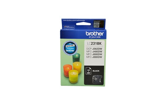 Brother Brother LC231 Black Ink Cart B231B