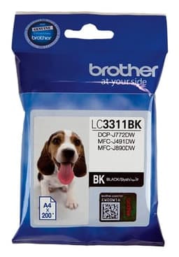 Brother Brother LC3311BK Black Ink B3311B