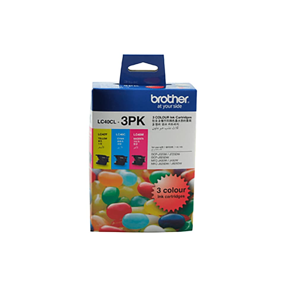 Brother Brother LC40 CMY Colour Pack B40CMY