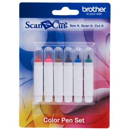 Brother ScanNCut CAPEN1 6-Colur PenSet BCAPEN1