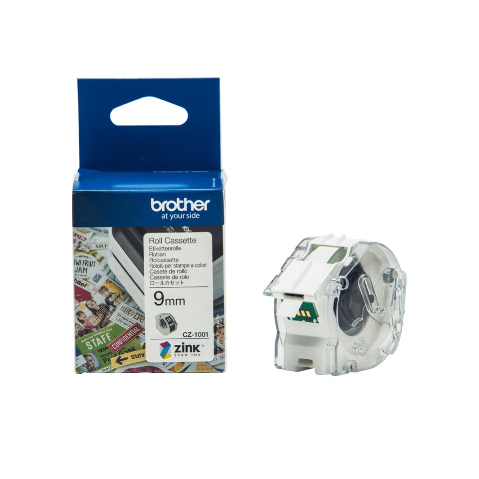Brother Brother CZ-1001 label roll 9mm BCZ1001