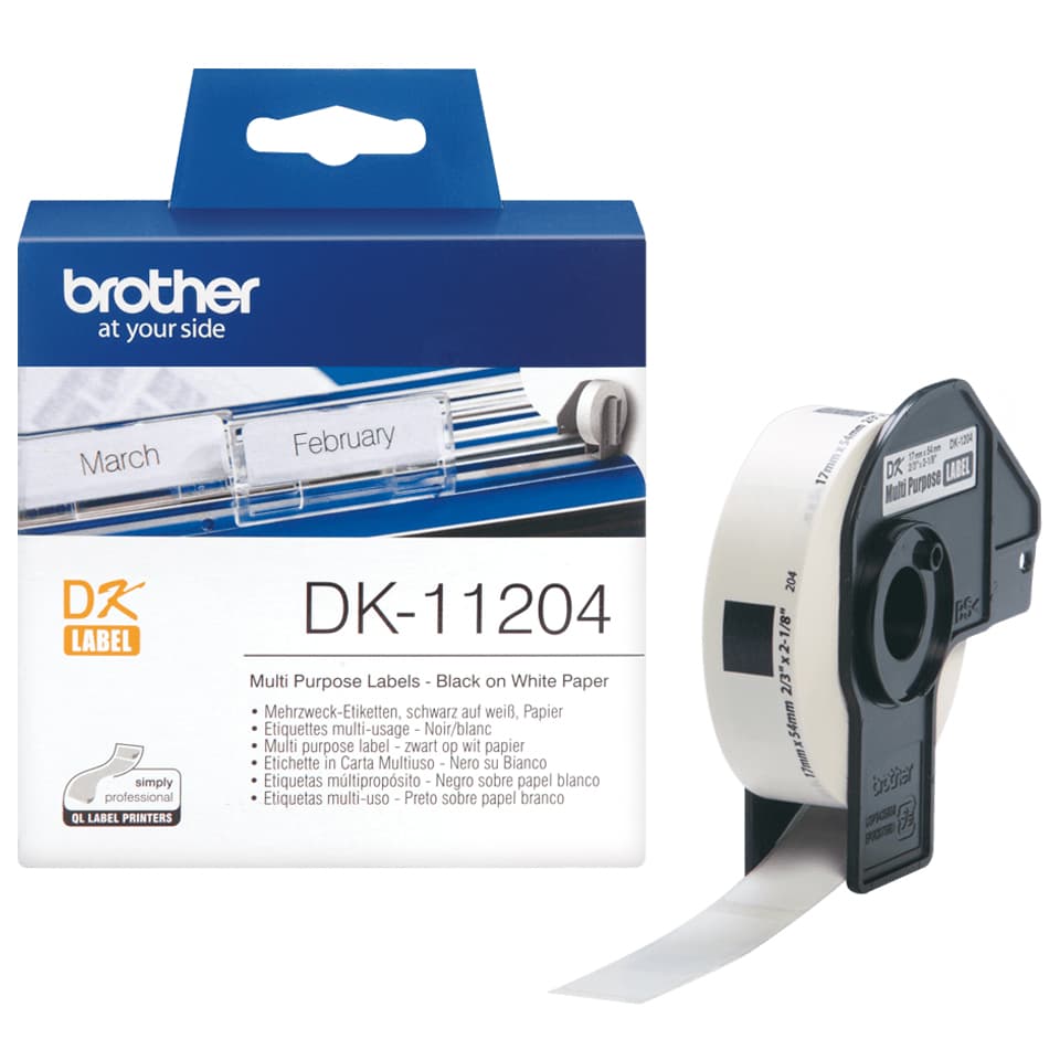 Brother Brother DK11204 White Label BDK11204