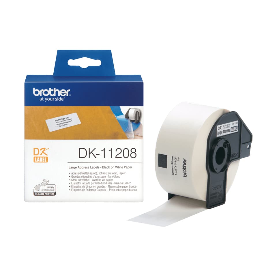 Brother Brother DK11208 White Label BDK11208
