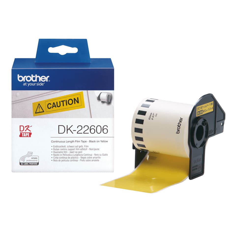 Brother Brother DK22606 Yellow roll BDK22606