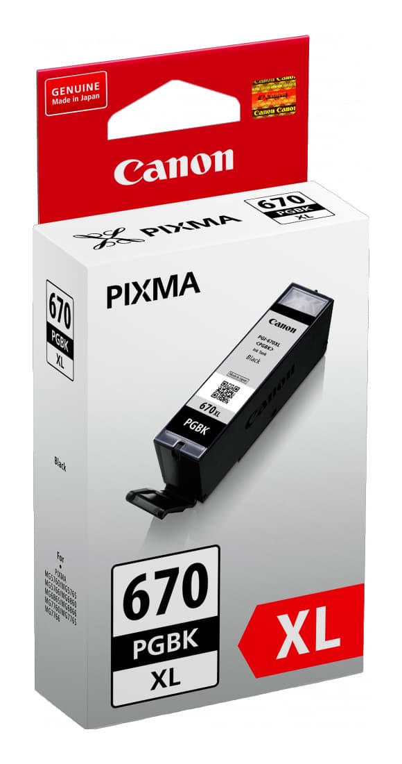 Canon Canon PGI670XL Black Ink Cart CI670XLB