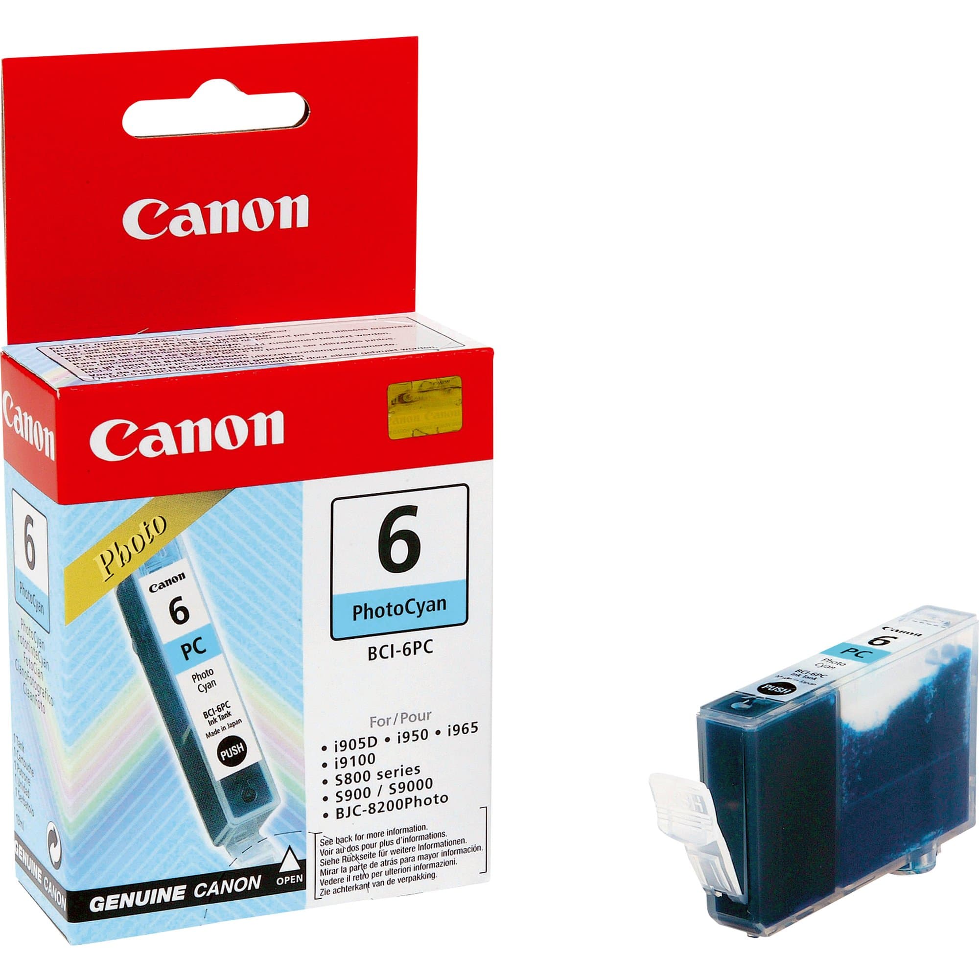 Canon Canon BCI6PC Photo Cyan Ink CI6PC
