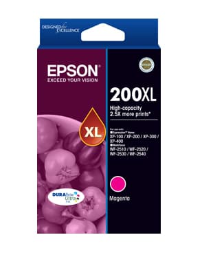 Epson Epson 200 HY Magenta Ink Cart E200MXL
