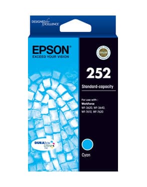 Epson Epson 252 Cyan Ink Cartridge E252C