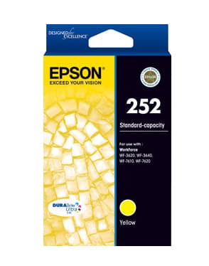 Epson Epson 252 Yellow Ink Cartridge E252Y