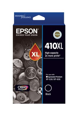 Epson Epson 410 HY Black Ink Cart E410BXL