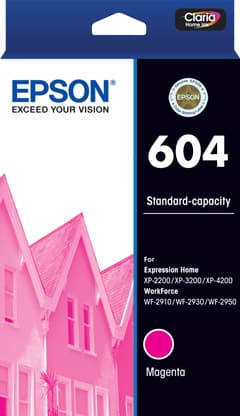 Epson Epson 604 Std Cyan Ink E604C