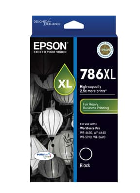 Epson Epson 786XL Black Ink Cart E786BXL