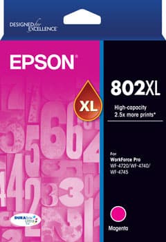 Epson Epson 802 Mag XL Ink Cart E802MXL