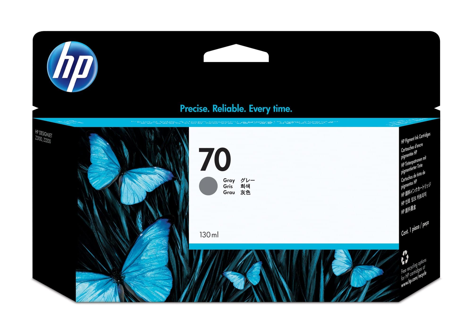 HP HP #70 130ml Grey Ink C9450A HI70G