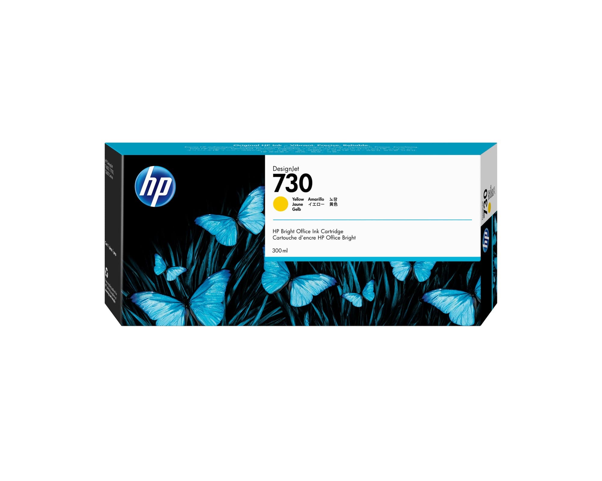 HP HP DJ 730 300ml Yellow P2V70A HI730300Y
