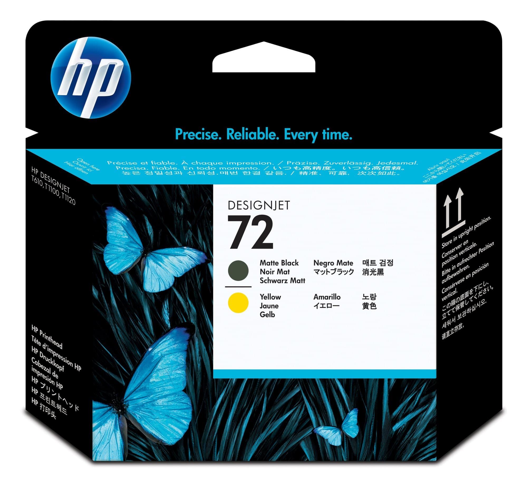 HP HP #72 M/BK Yell P/head C9384A HP72MBY