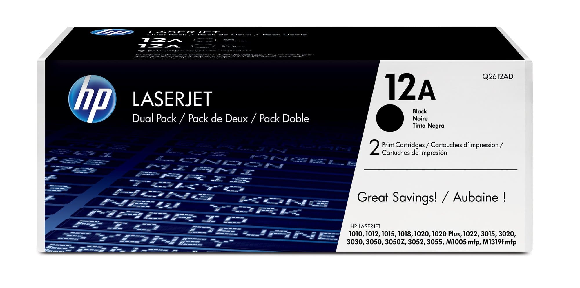 HP HP #12A Twin Pack Q2612AD HT12T