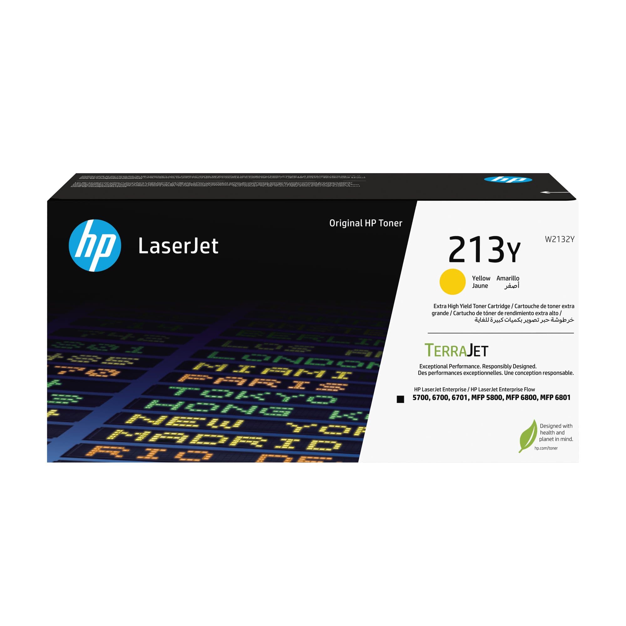 HP HP #213Y Ylw Toner W2132Y HT213YXX