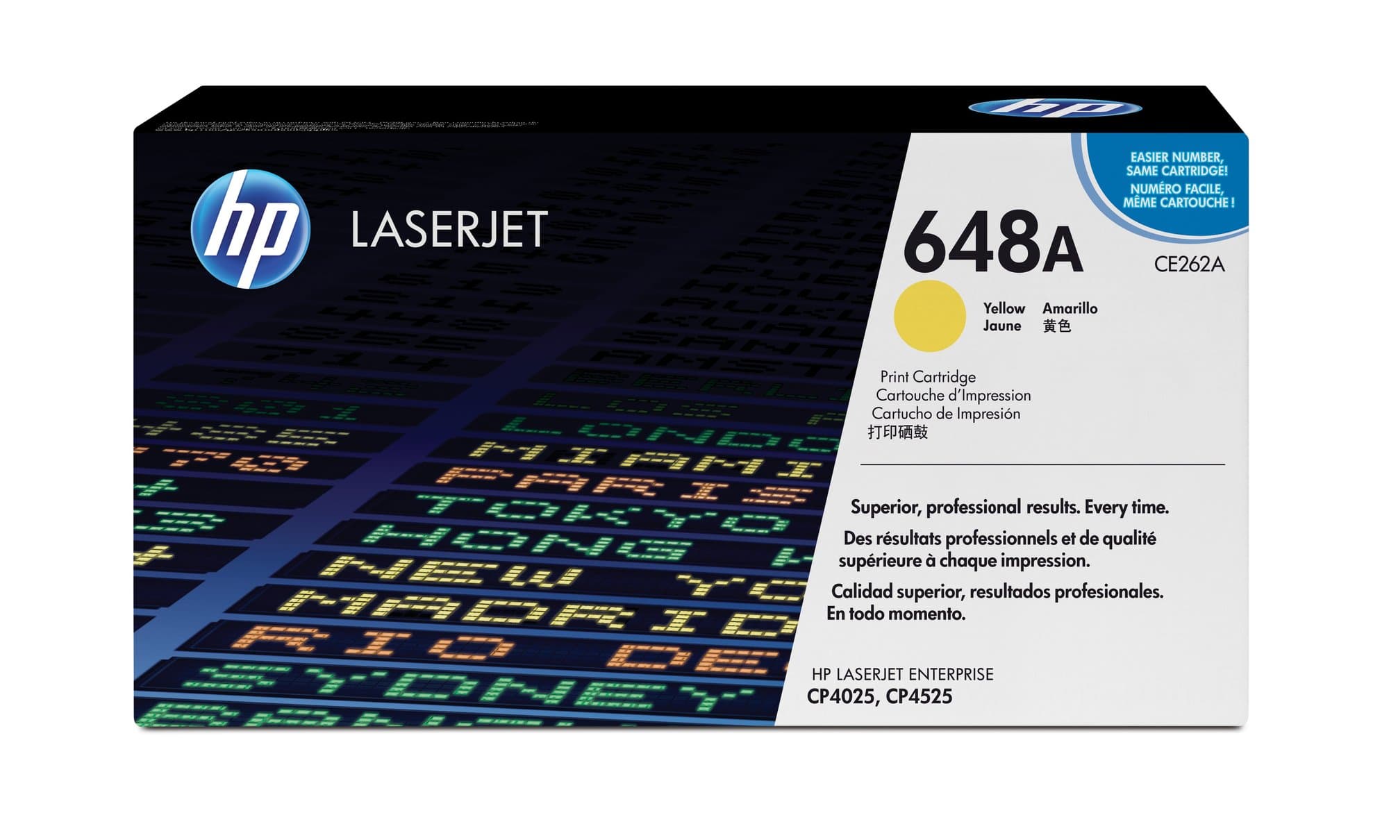 HP HP #648A Yellow Toner CE262A HT262