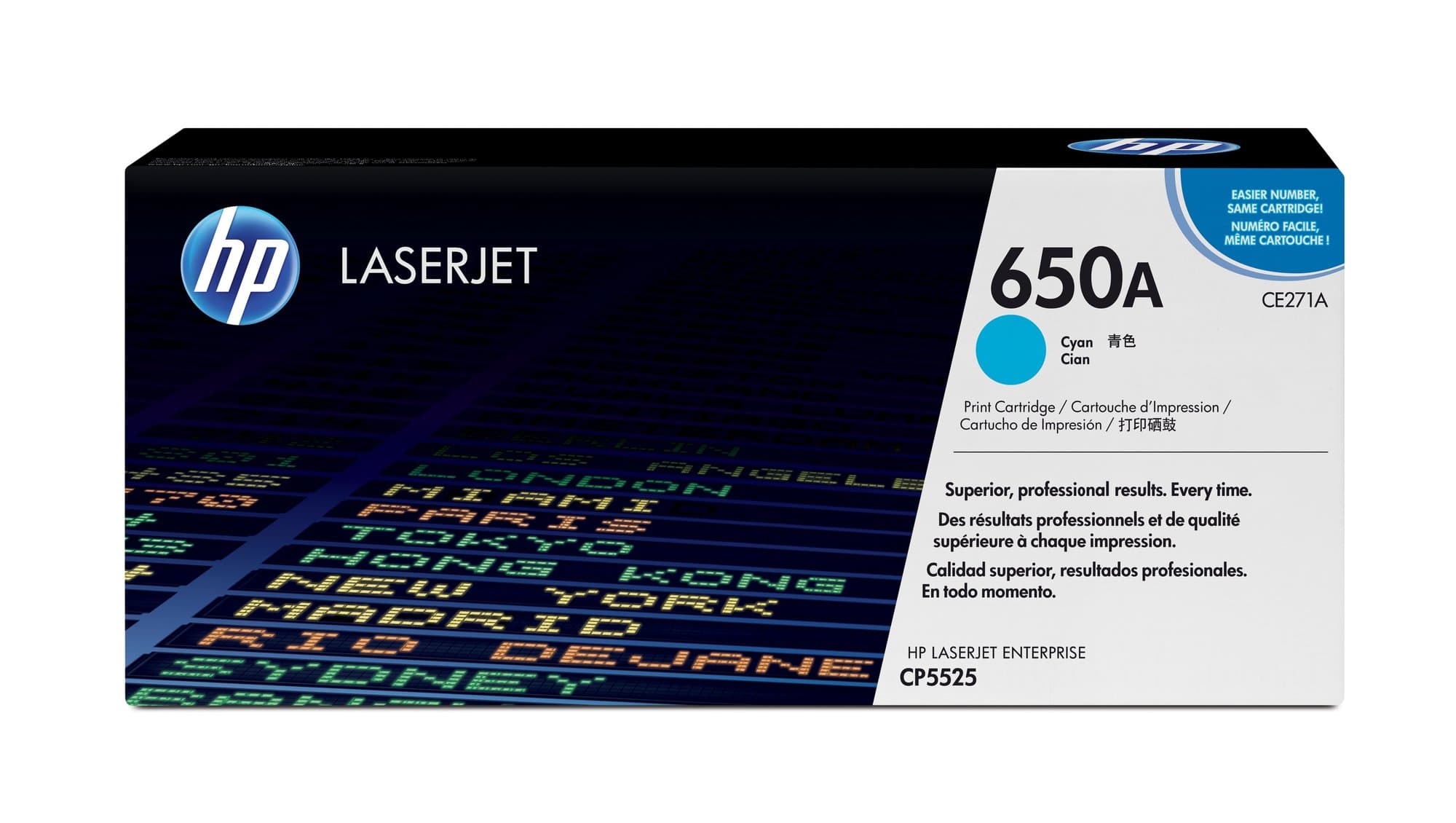 HP HP #650A Cyan Toner CE271A HT271