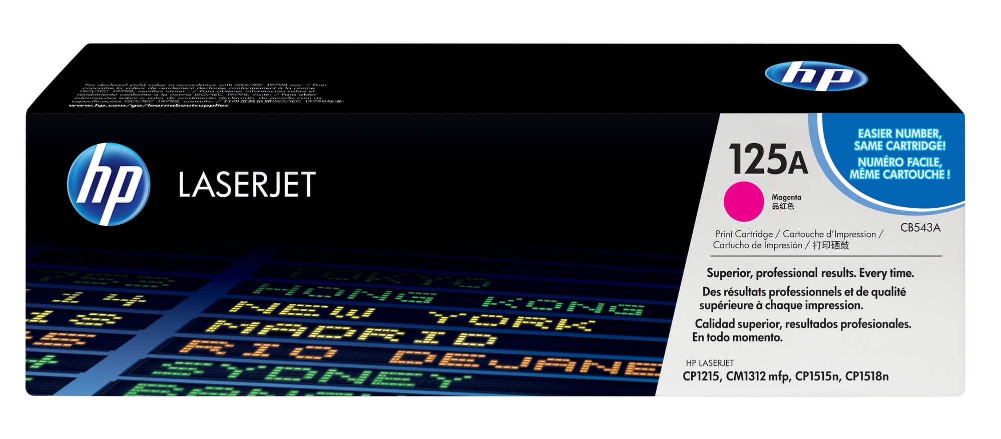 HP HP #125A Magenta Toner CB543A HT543