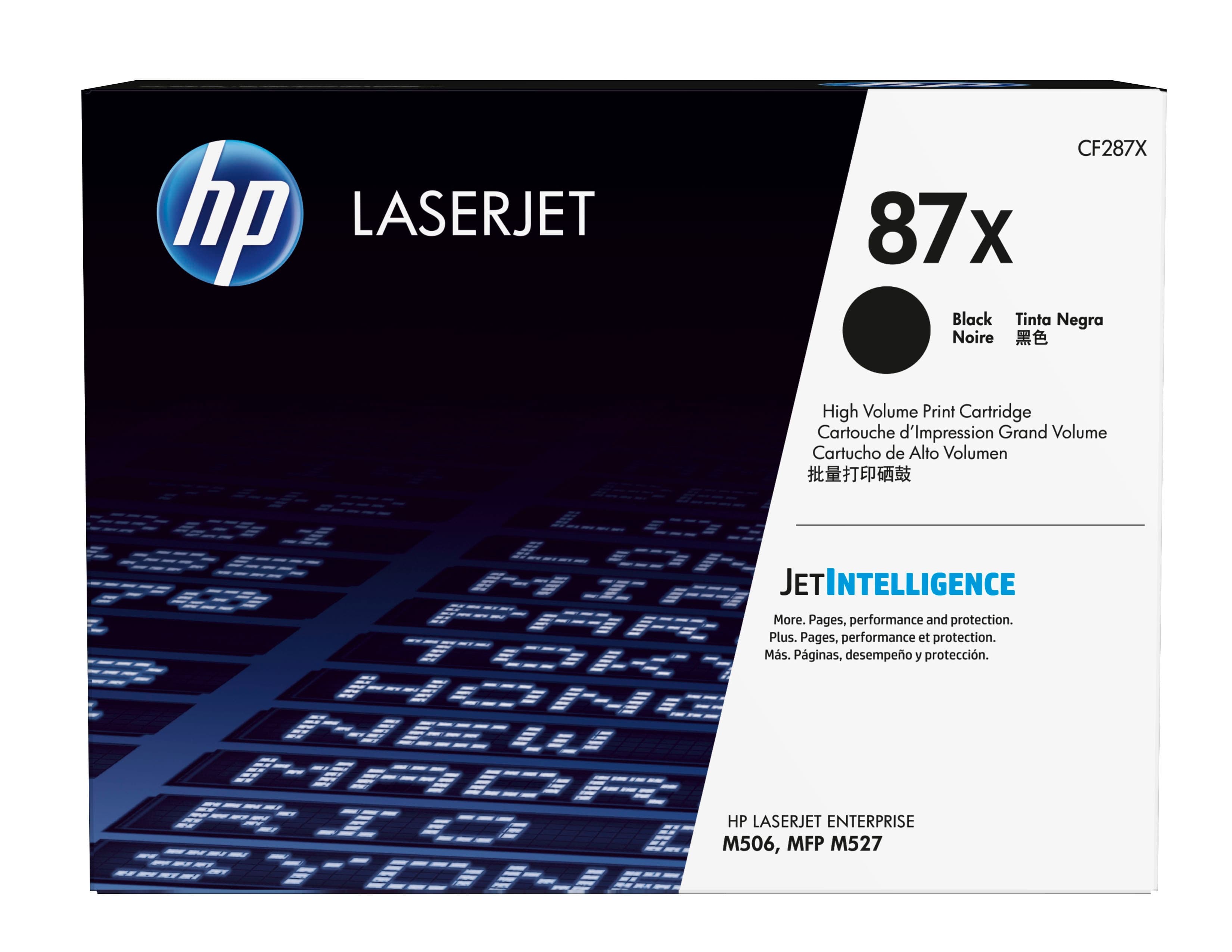 HP HP #87X Black Toner CF287X HT87X