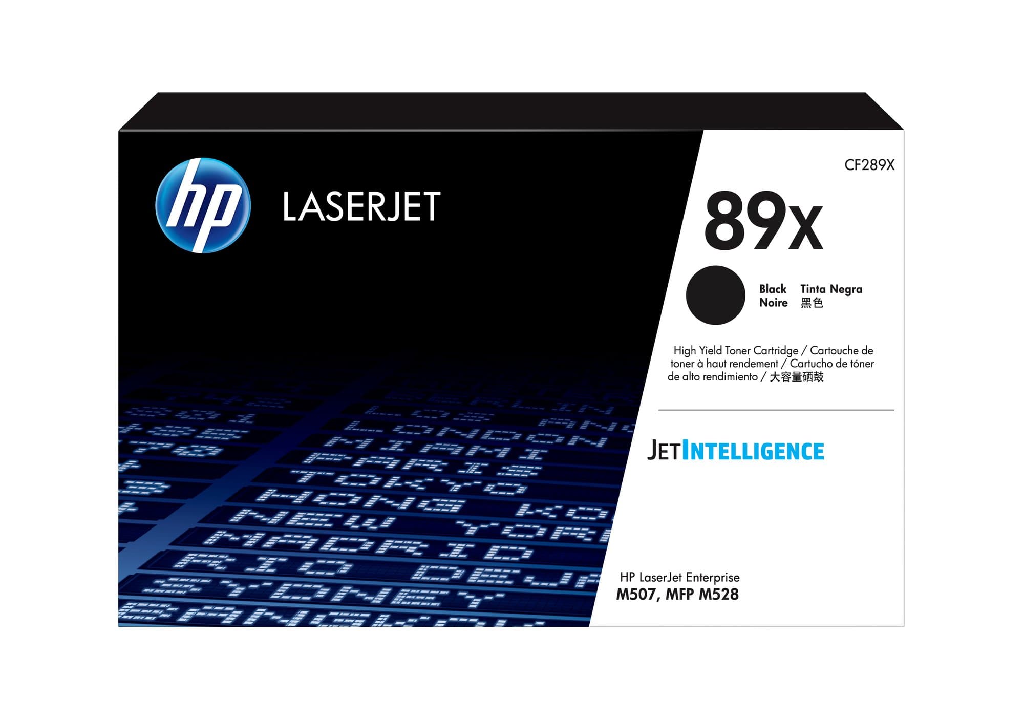 HP HP #89X Black Toner CF289X HT89X