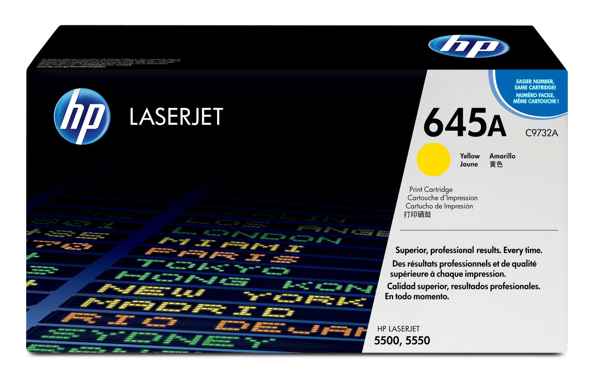HP HP #645A Yellow Toner C9732A HT9732
