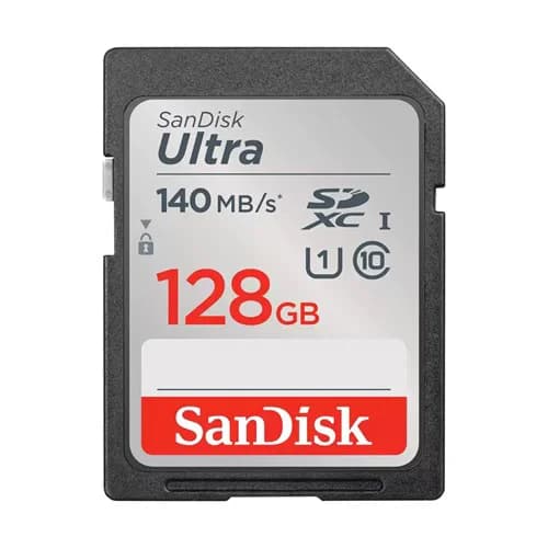 SanDisk Sandisk Ultra Sdxc Sdunb 128GB C10 Uhs-I 140MB/S R 4X6 10Y SDSDUNB-128G-GN6IN