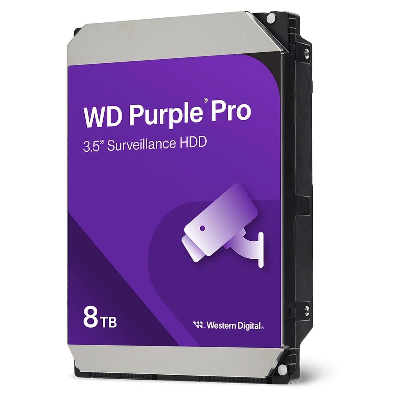 WD WD Purple Pro 12TB Surveillance HDD 3.5" SATA 512MB Cache 7200RPM 5YRS Limited Wty WD122PURP