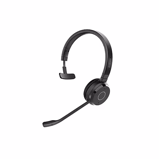 Evolve 65 TE Wireless (Bluetooth) Mono Headset MS USB-A (no stand) Jabra — view 1