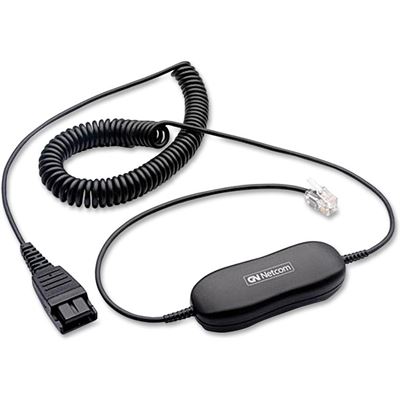 GN1200 SmartCord for RJ-9 connections (coiled cable) Jabra — view 2