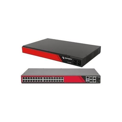 CM8132-10G 32 selectable serial ports 2x 10GbE SFP+ 2x 1GbE 32GB flash TPM 2.0 Docker support C14 power cord Opengear — view 2