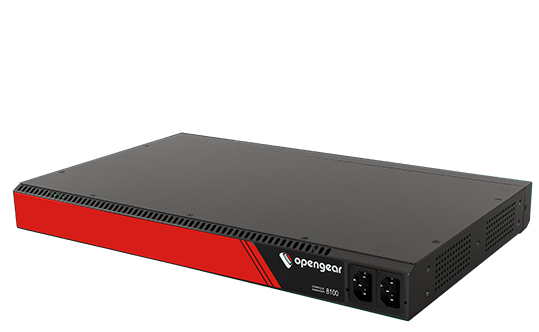 Opengear CM8132-AU 32 serial straight pinout 2x 1GbE ARM 1.6GHz 2-core 2GB mem 32GB flash TPM 2.0 Docker support Dual AC Global Power Supply Opengear — view 2