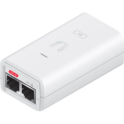 PoE Injector Gigabit Ethernet Passive 24V 12W (White) Ubiquiti — view 2