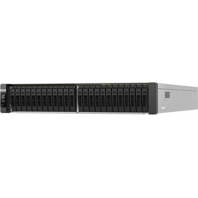 24-Bay Dual-CPU U.2 NVMe all-flash rackmount NAS expandable for 100GbE and PB-scale storage QNAP — view 2