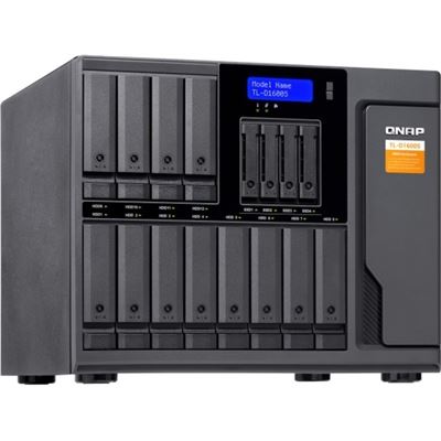 High-performance 16-Bay (12 x 3.5-inch + 4 x 2.5-inch) desktop SATA 6Gbps JBOD storage enclosure kit QNAP — view 2