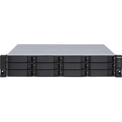High-performance rackmount SATA 6GB/s JBOD storage enclosure kit for NAS and PC with redundant power supply QNAP — view 2