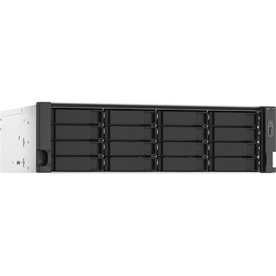 16-Bay NAS AMD quad-core 2.2 GHz CPU 16 GB RAM Rackmount Dual PSU QNAP — view 2