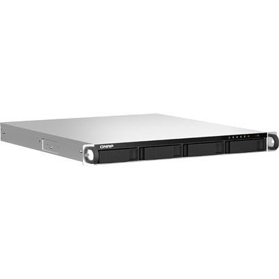 4-Bay NAS Intel Celeron N5095 CPU 8GB RAM Rackmount Dual Power QNAP — view 2