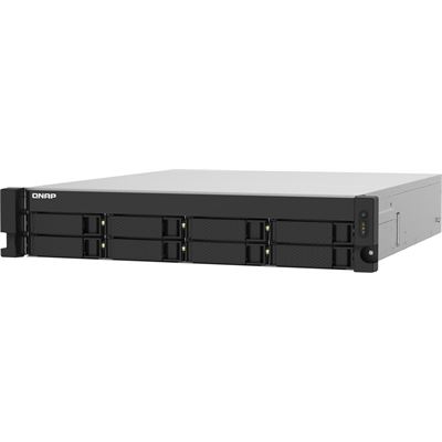 8-Bay Quad-core 1.7GHz rackmount NAS dual 10GbE SFP+ dual 2.5GbE QNAP — view 2