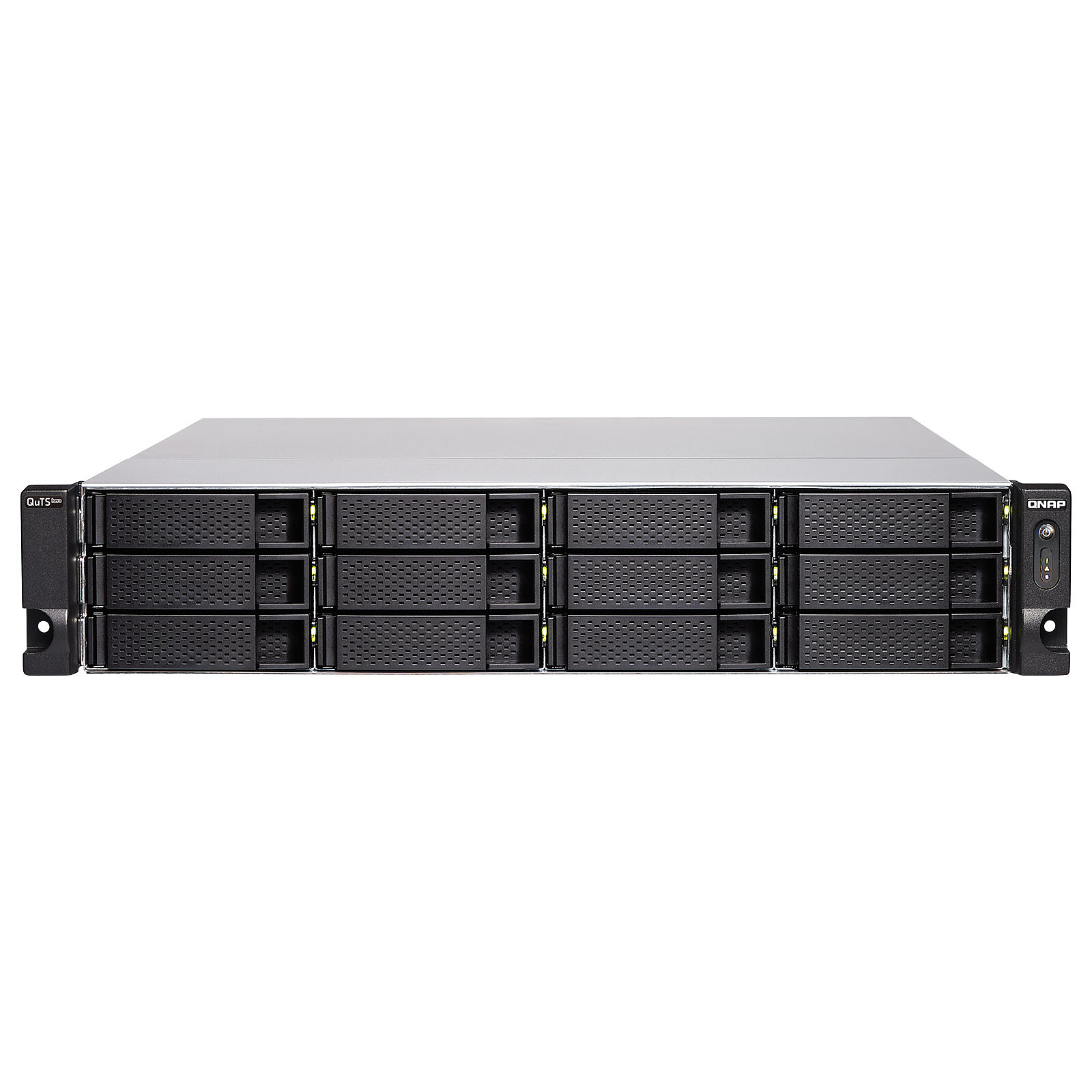 18-Bay Rackmount NAS Intel Xeon D-1622 CPU 32G RAM QNAP — view 2