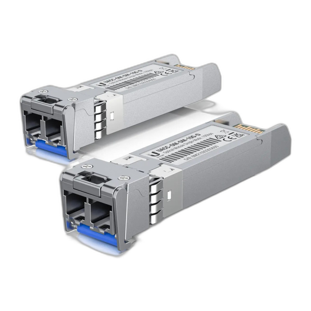 Twin Pack of 10Gbps Single Mode Fiber Modules 1310nm 10km Ubiquiti — view 2