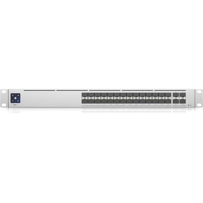UniFi Layer 3 Ethernet Switch 28x 10GigE SFP+ ports 4x 25G SFP28 ports Ubiquiti — view 2