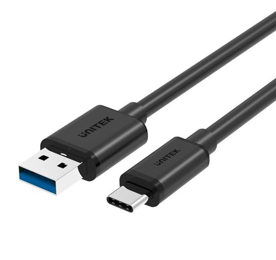 UNITEK 1m USB 3.1 USB-C Male to USB-A Male Cable. Unitek — view 2