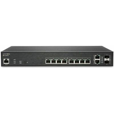 SONICWALL SWITCH SWS12-10FPOE WITH WIRELESS NETWORK MANAGEMENT ESSENTIAL AND SUPPORT 1YR SONICWALL — view 2