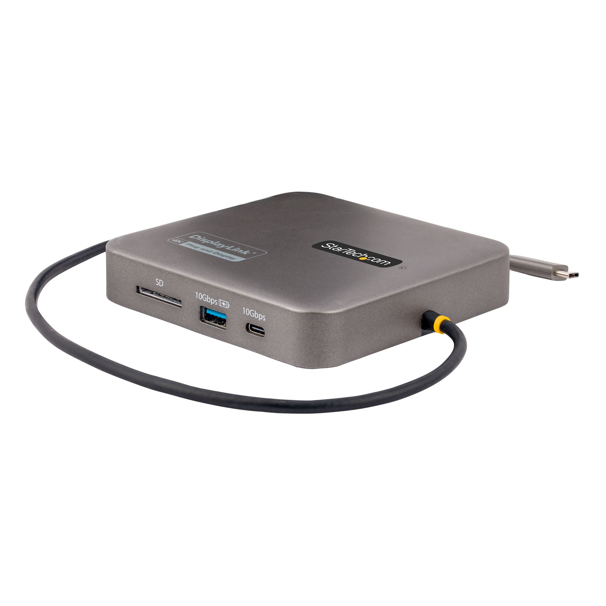 STARTECH.COM USB C MULTIPORT ADAPTER, DUAL 4K 60HZ HDMI, 10GBPS USB HUB, PD 3 YR STARTECH — view 2