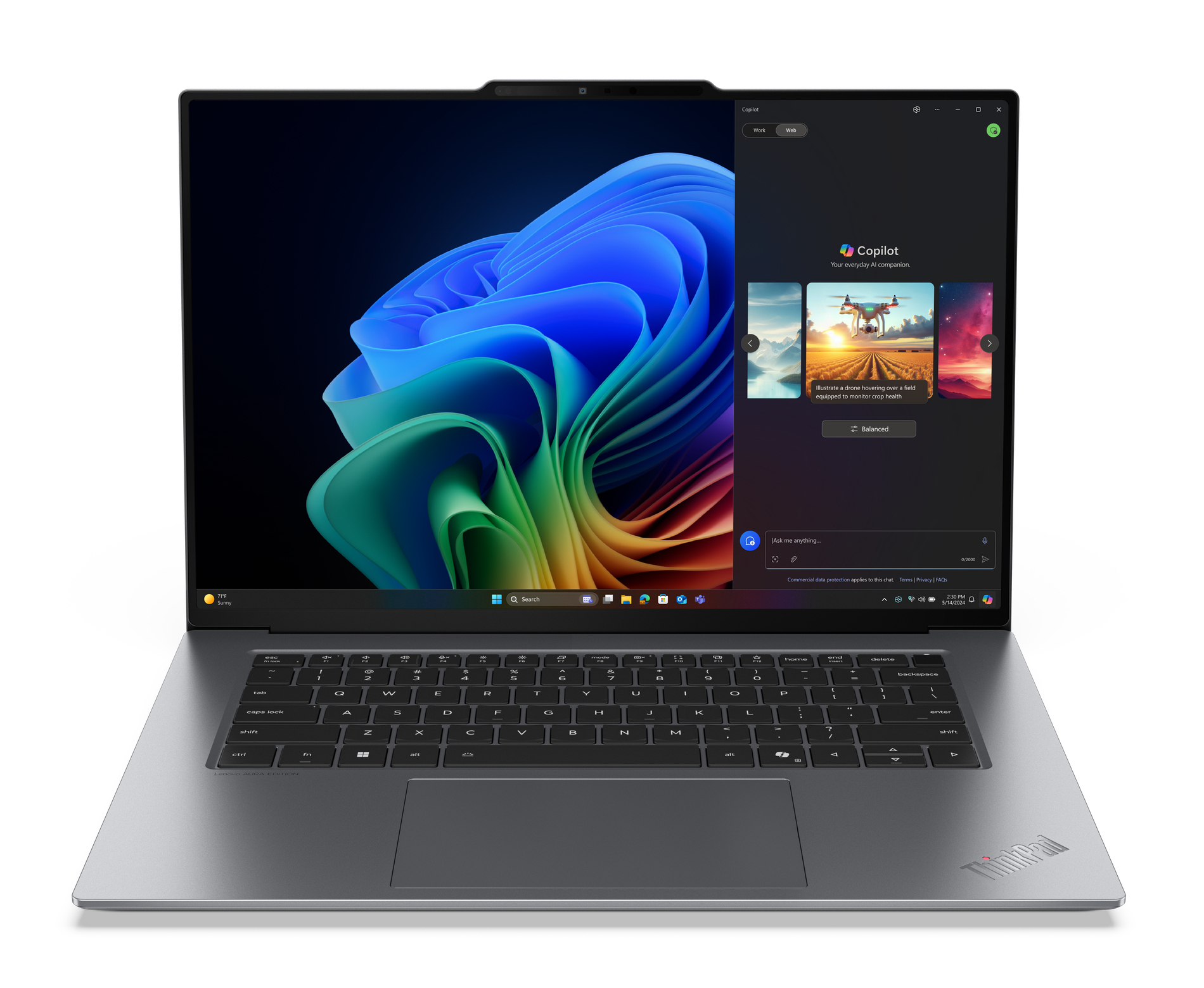 LENOVO X9 G1, 15.3"(2880X1800) OLED, ULTRA 5 228V, 32GB, 512GB, W11P, 3YP+CO, AI LENOVO — view 2