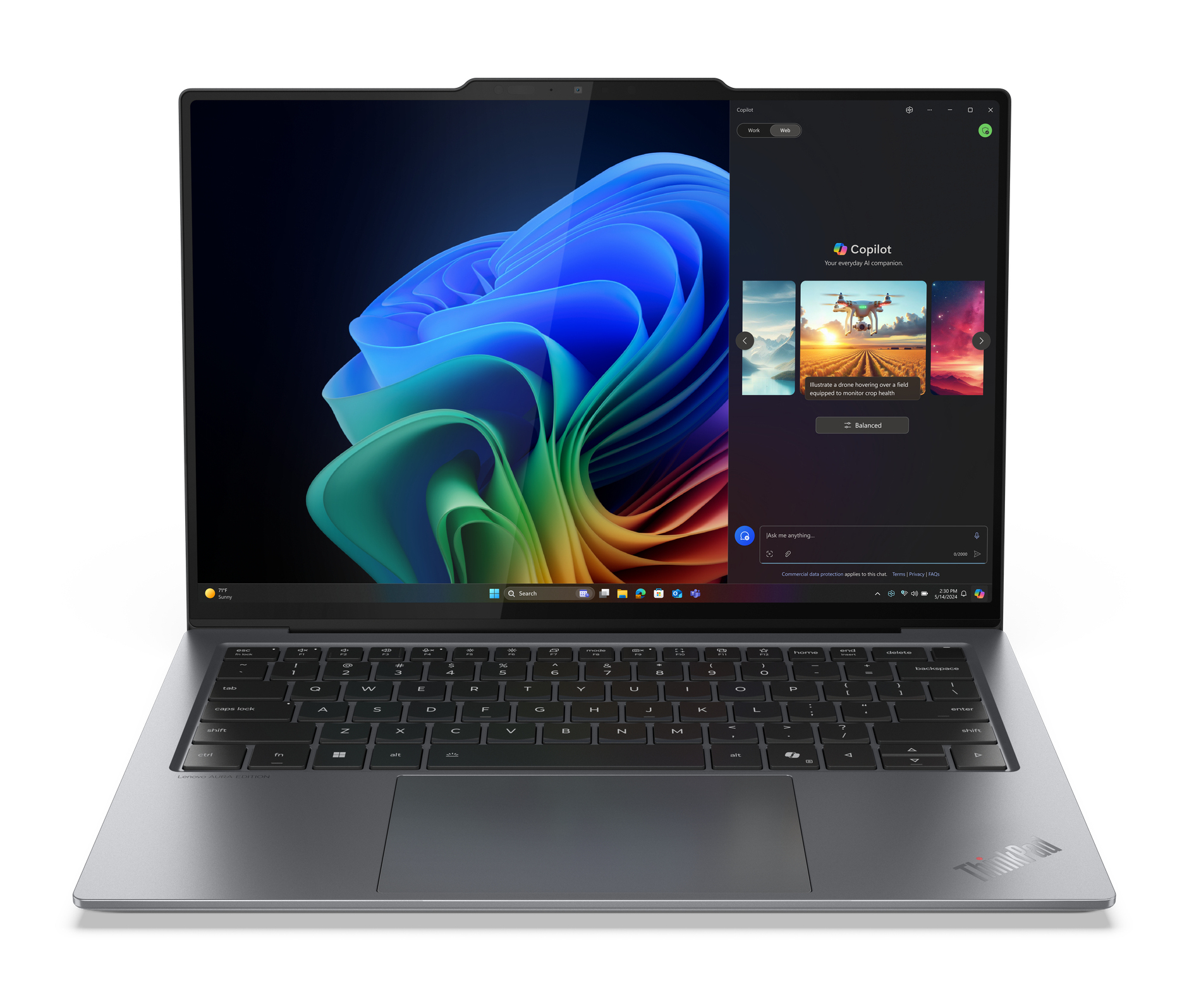 LENOVO X9 G1, 14" WUXGA OLED, ULTRA 5 228V, 32GB, 512GB, W11P, 3YP+CO, AI LENOVO — view 2