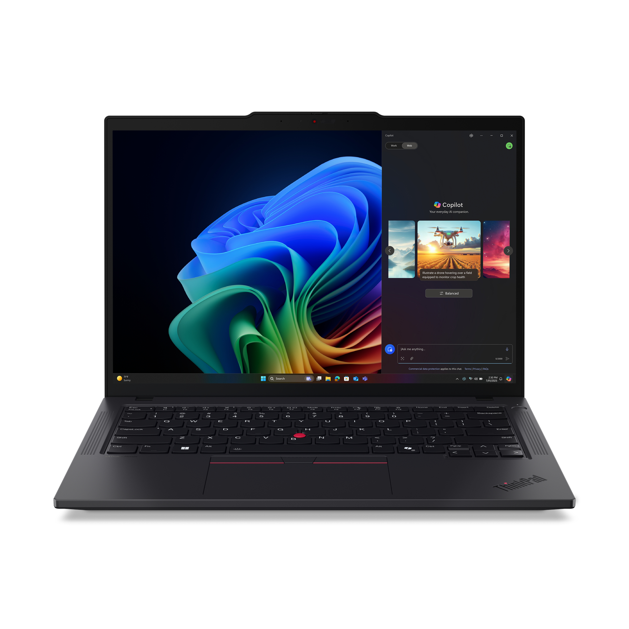 LENOVO T14 G6 AMD, 14" WUXGA, TOUCH, RYZEN AI 7 PRO 350, 32GB (16+16), 512GB, W11P, 3YP LENOVO — view 2